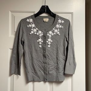 Kata spade beaded cardigan